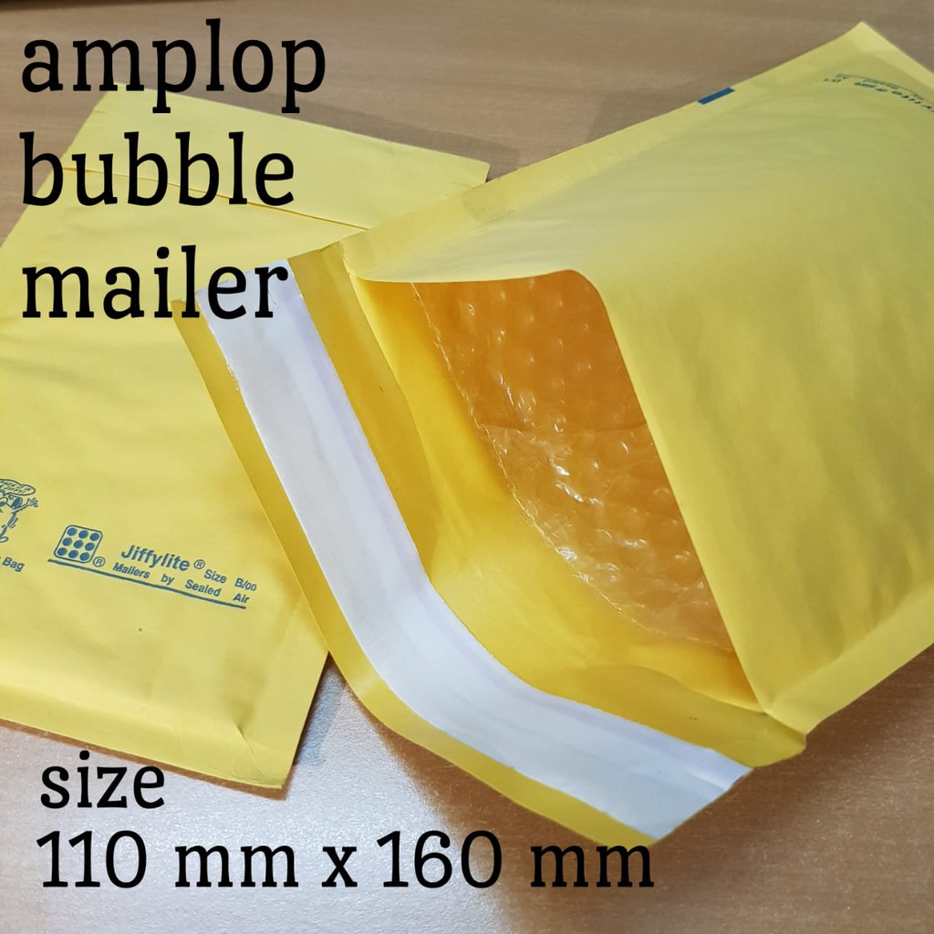 

Amplop Bubble Mailer Wrap Envelope Kraft Paper Coklat 11 x 16cm - Sealed Air - PROMO