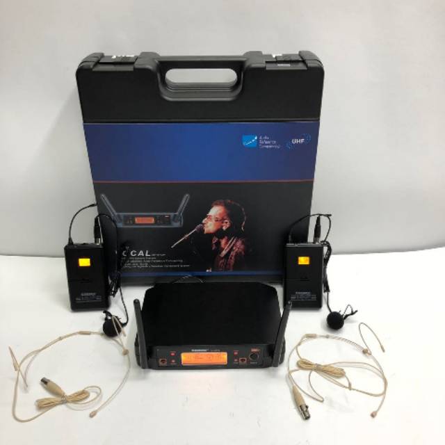 Mic wireless Shure GLXD 24 ( Clipon + Clipon + headset )