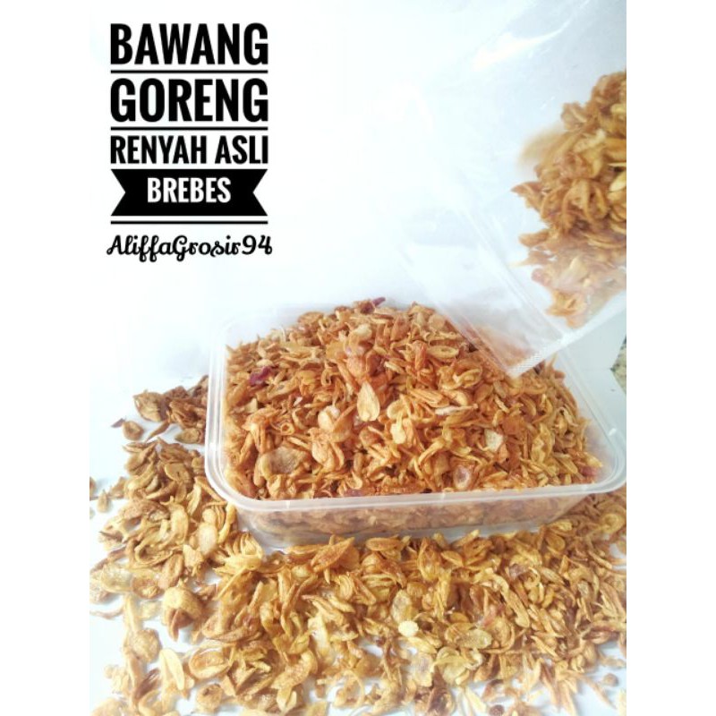 

Bawang Goreng Brebes Asli Enak Murah 250gr & 200gr