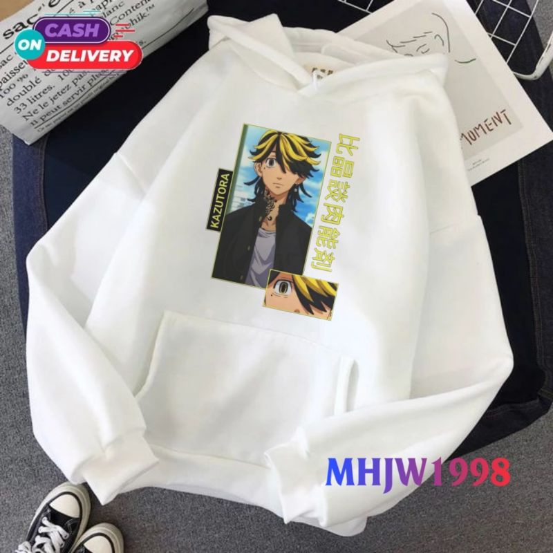 jaket anak tokyo revengers kazutora/hoodie anak tokyo revengers kazutora/sweater tokyo revengers