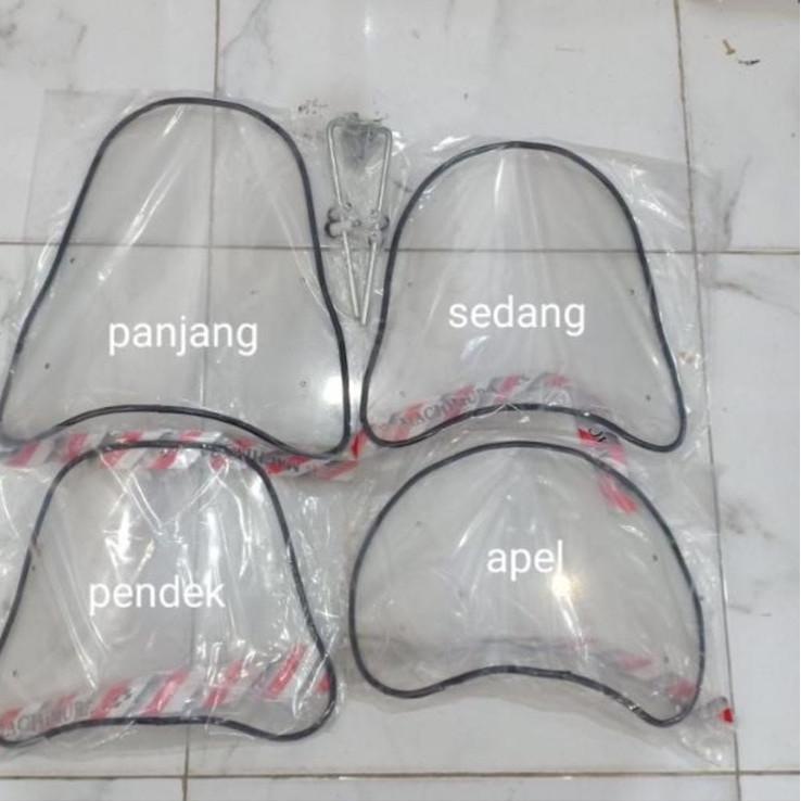 Produk Pilihan Windshield Acrylic Tameng Angin Pelindung Depan Motor Winsil Universal Vario Beat Scoopy Fino Bebek