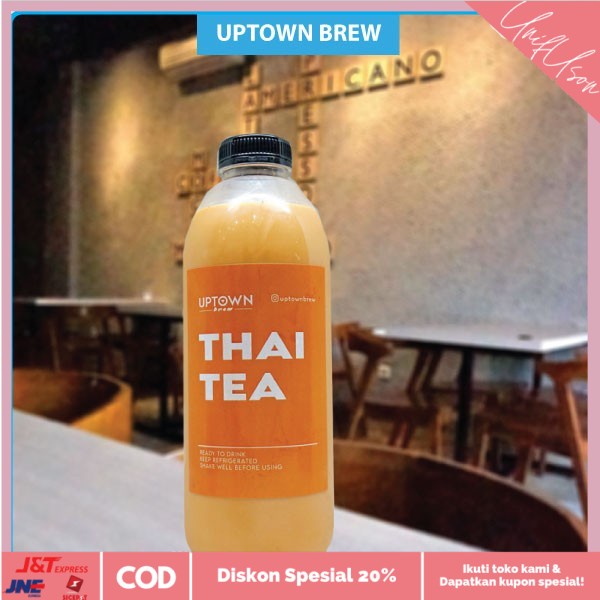 

⭐COD⭐ 1L Thai Tea UPTOWN (Khusus Kurir Instant dan Sameday)