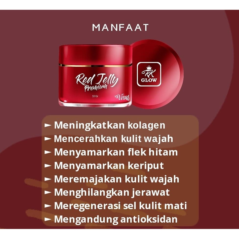 BEAUTY RK LOTION VIRAL,SCRUB, RK GLOW RED JELLY, RK LIP SERUM BPOM ORIGINAL 100%