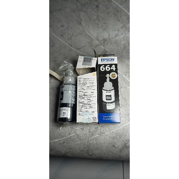 Tinta original Epson 664 warna hitam