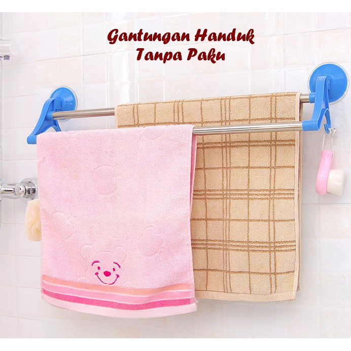 MOBILE TOWEL RACK - RAK JEMURAN HANDUK SERBAGUNA  Shopee 