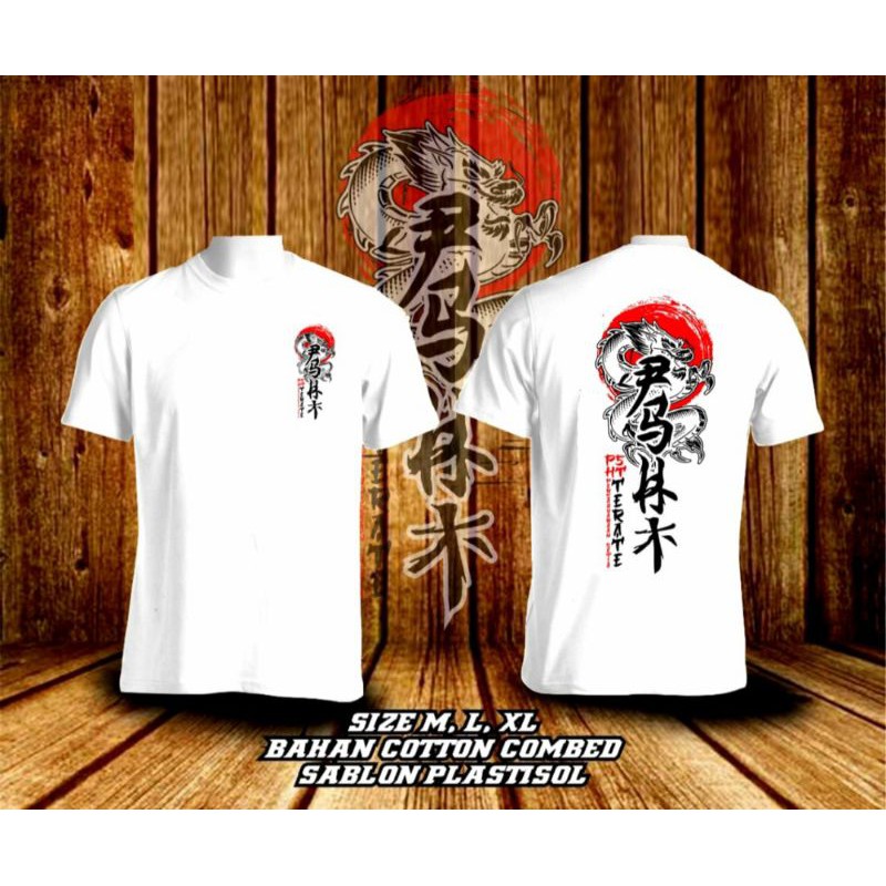 kaos psht simpel motif Jepang