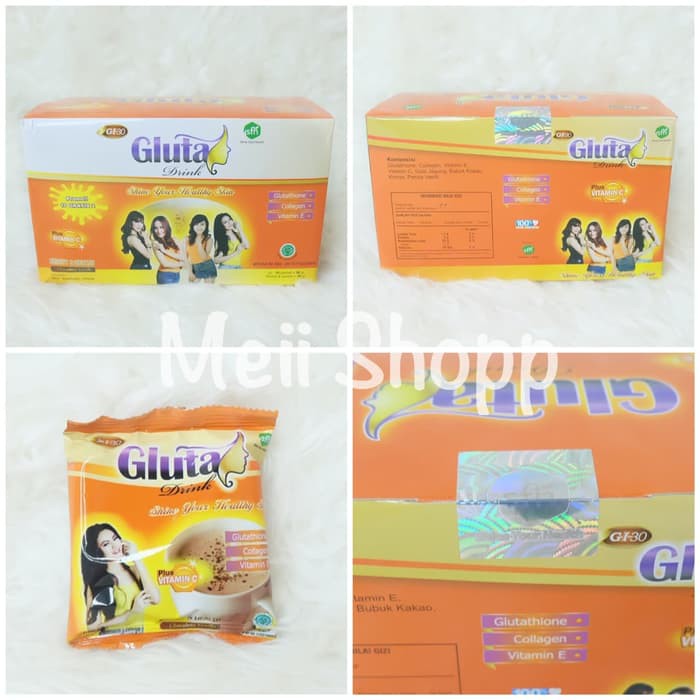 

Jual Gluta Drink Sacet / Sachet / Box / Ori / Original Murah