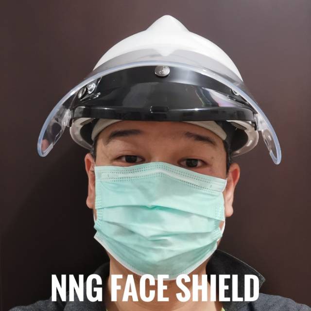 Nng - Face Shield Faceshield Pelindung Wajah Helm Medis Nng Klasik