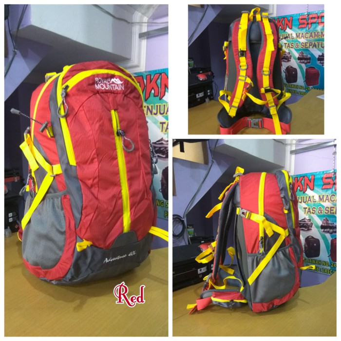 tas ransel gunung carrier camping royal Mountain 40L