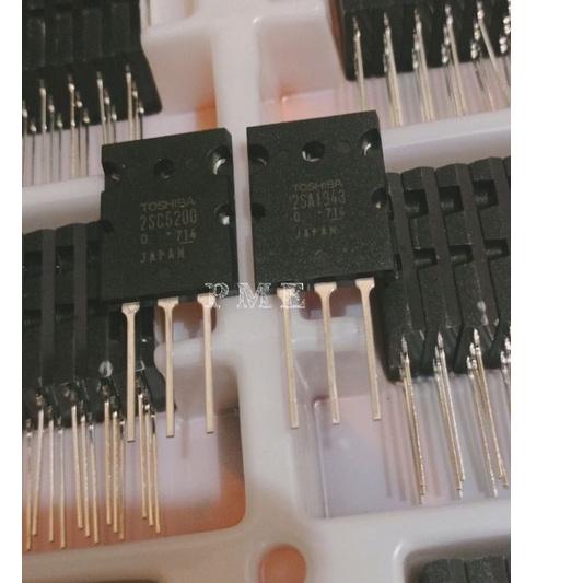 ❤[PROMO ⚡PECIAL]❤ TR FINAL THOSIBA  2SA1943 / 2SC5200 LOT 714 ORIGINAL JAPAN. FREE MIKA produck terb