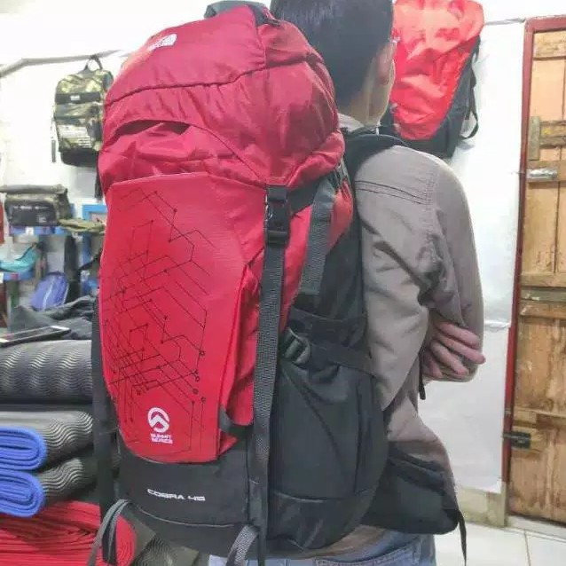 TNF Cobra Tas Ransel Gunung Outdoor Carrier The North Face 45 Liter