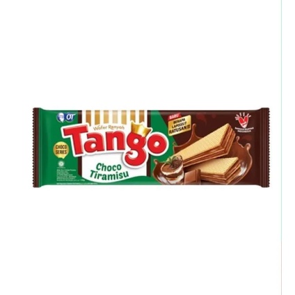 

Tango Choco Tiramisu Coklat Wafer Chocolate Rasa Krim Cokelat 130gram