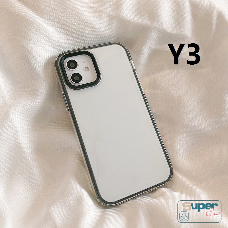 Case Warna Permen Oppo A17 A57 A95 A74 A15 A77s A16 A77 A55 A16K A16E A96 A16s A76 A54 A7 A12 A1k A52 A72 A92 A5s A3s A9 A5 A15s A35 Reno 5F 3-in-1 Simple Shockproof Cover