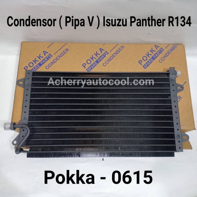 Condensor Kondensor Radiator Ac Mobil Pipa V Isuzu Panther R134