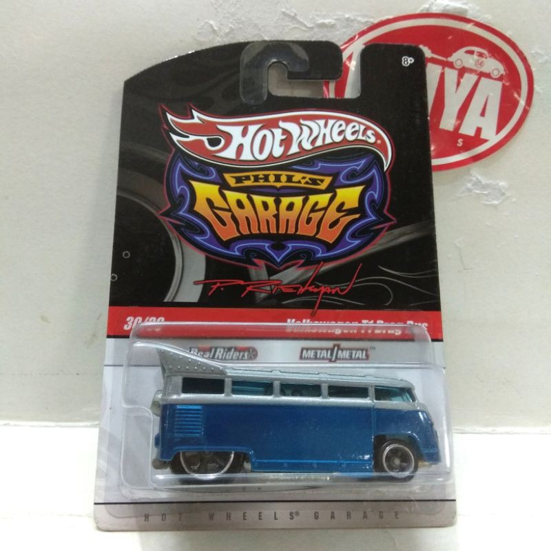 HOT WHEELS PHILS GARAGE VOLKSWAGEN T1 DRAG BUS BIRU bukan vw panel r34