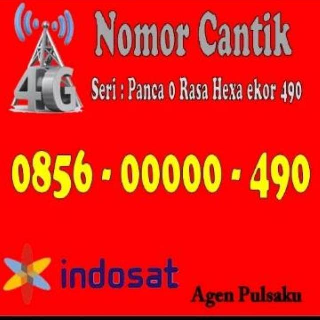 Nomor cantik indosat panca 00000 im3 4G