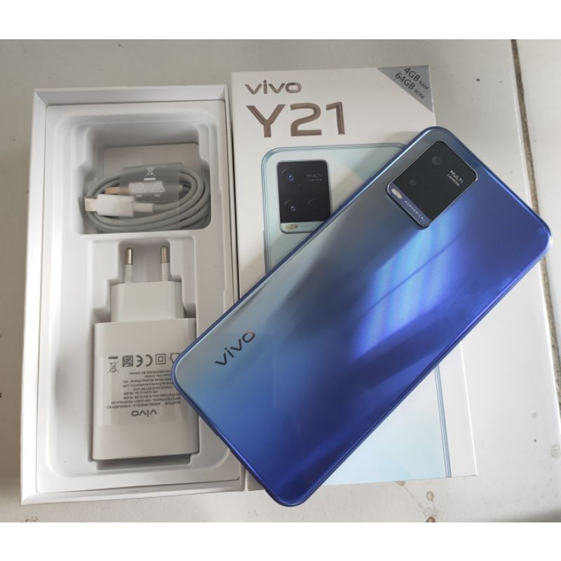 VIVO Y21 RAM 4/64GB SECOND MURAH