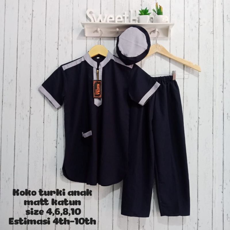 BAJU KOKO ANAK LAKI LAKI KOKO KURTA ANAK SETELAN KOKO ANAK