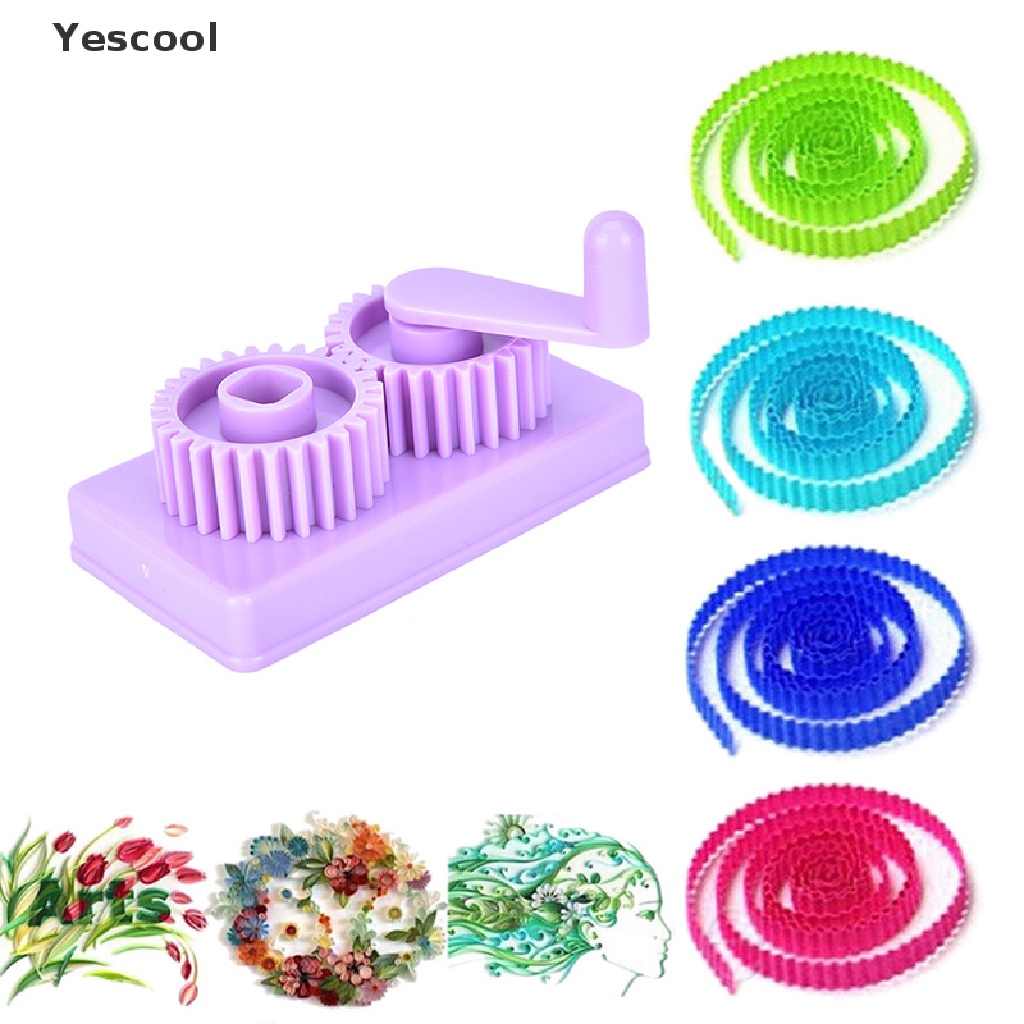 Yescool 1pc Alat Penggulung Kertas Quilling DIY