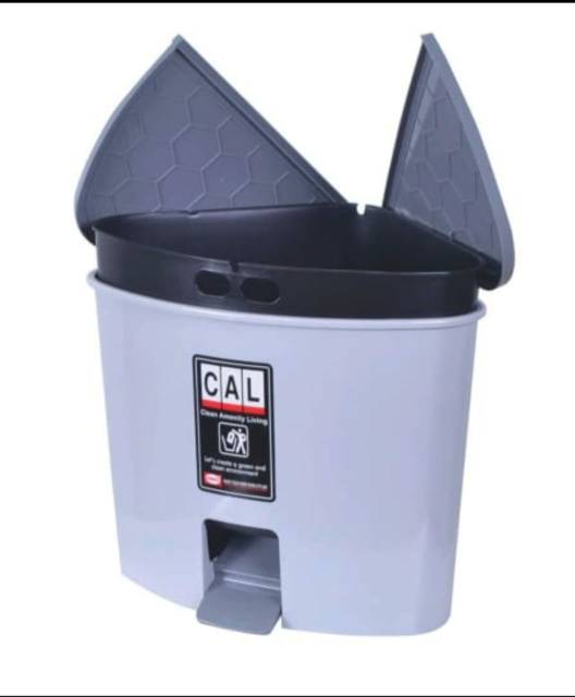 TEMPAT SAMPAH INJAK 16.5 LITER SHINPO 713 (Ada Ember di dalamnya) / KOTAK SAMPAH / DUST BIN