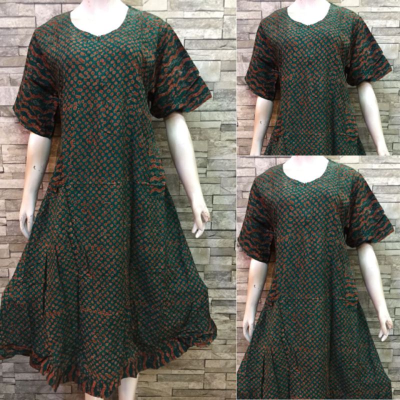 2. DASTER MARINA HANA RESLETING | BATIK PEKALONGAN | DASTER BATIK KEKINIAN CAP TEBAL | PUTRI DIANA-Resleting 13