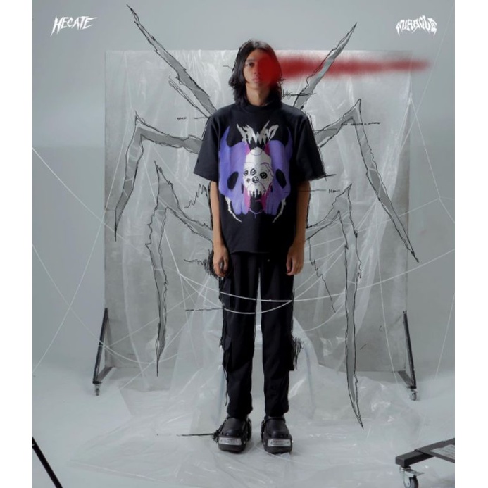 HECATE X MIRACLE purple tee