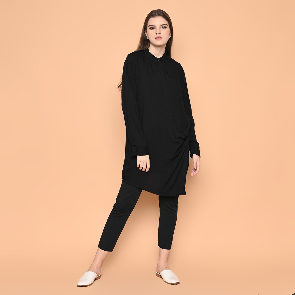 

MONOMOM Lunna Shirt - Baju Menyusui Nursing Wear Stylish Premium