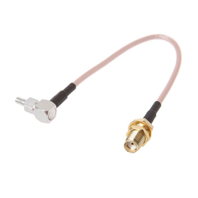 Vivi Sma Kabel Adapter Konektor Rf Coaxial Rg316 Female Ke Crc9 / Ts9 Ganda Panjang 15cm