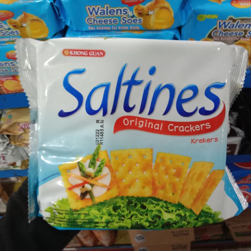 

Yummer l Snack camilan Saltines Original Crackers