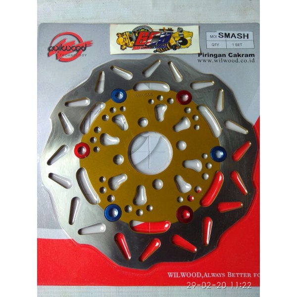 piringan disc cakram depan smash variasi