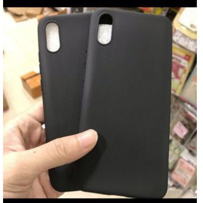 SOFTCASE SILIKON BLACKMATTE REDMI 9A