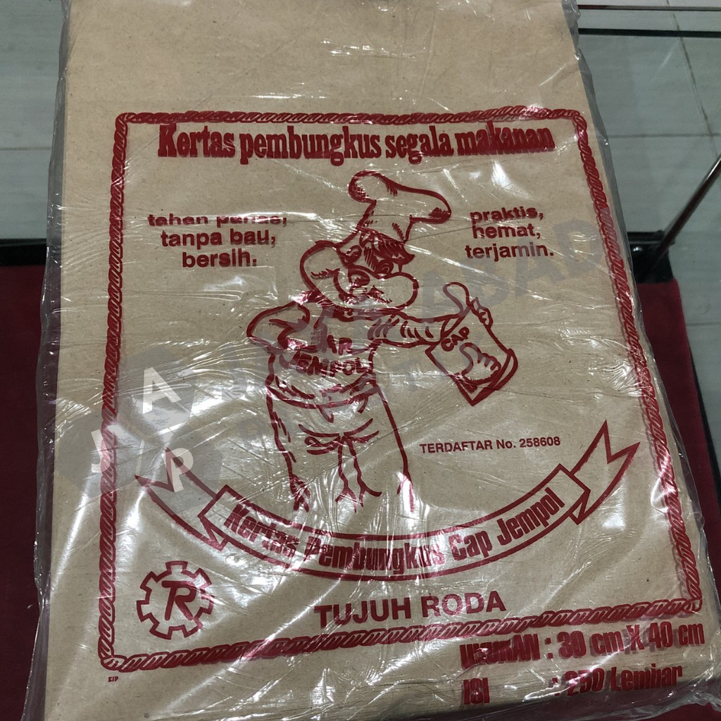 

Kertas Nasi isi 250 lembar
