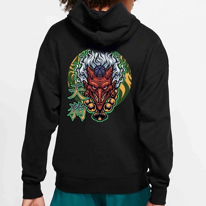 Hoodie Pria Akuma Sweater Pria Fleece Size M - XXL