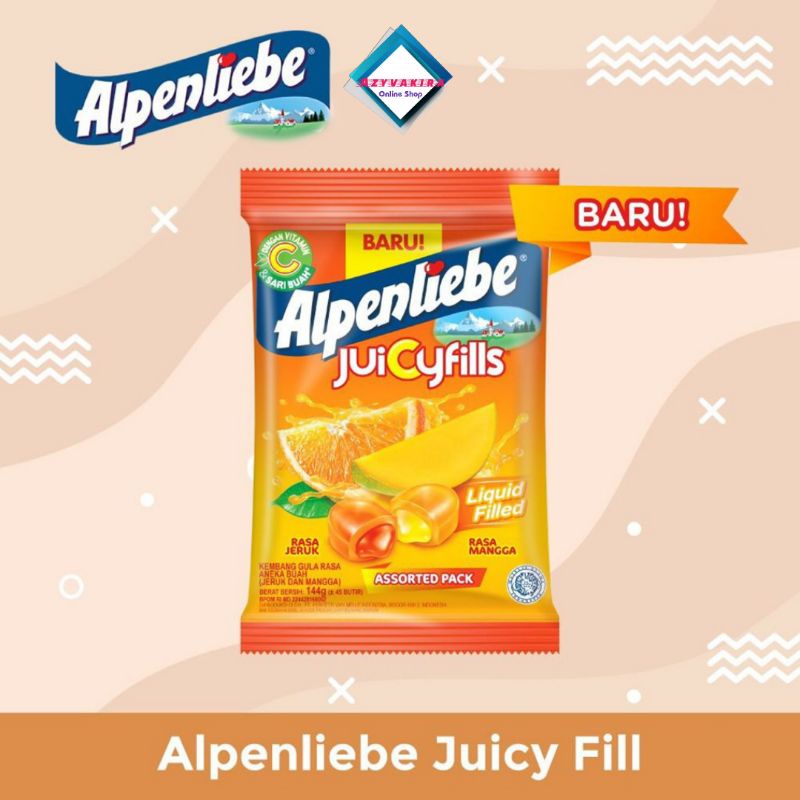 

Alpenliebe Juicy Filss 144gr - Manggo & Orange