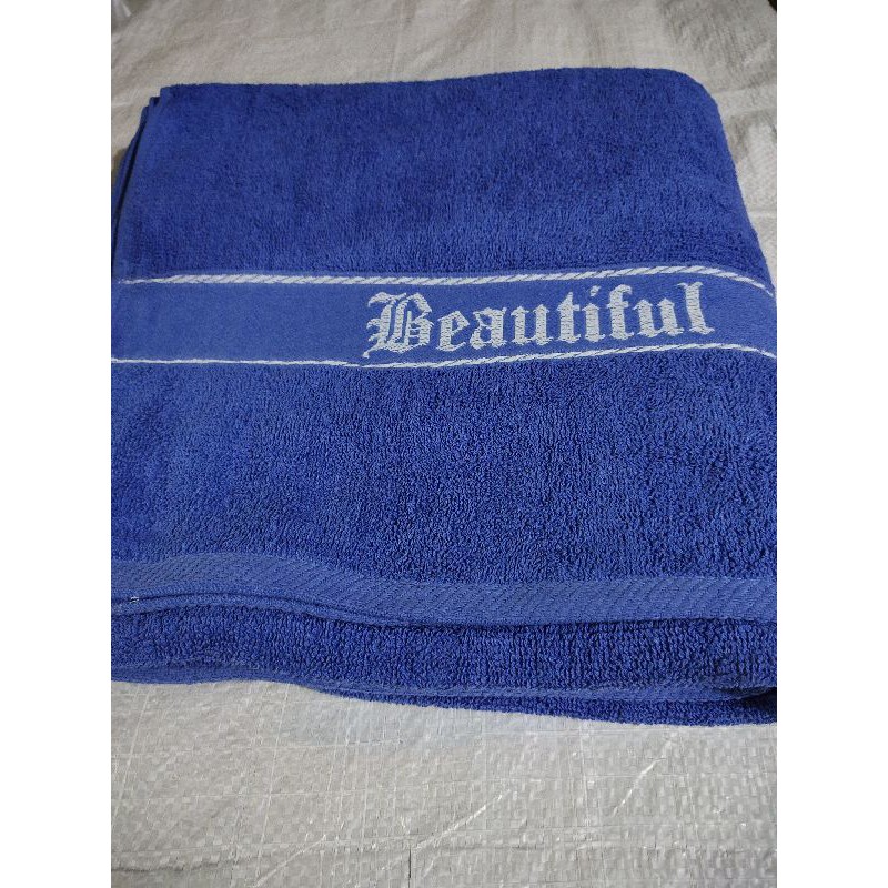 HANDUK MANDI BEAUTIFUL / HANDUK MANDI BEAUTY / HANDUK UKURAN 70 X 140