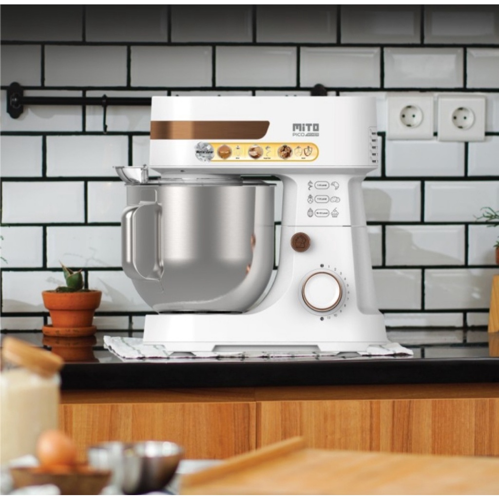 Stand Mixer Mito MX 500 5 Liter Mixer Berdiri Mito Jumbo Adonan Kue MX-500 Mixer Mito 5 L