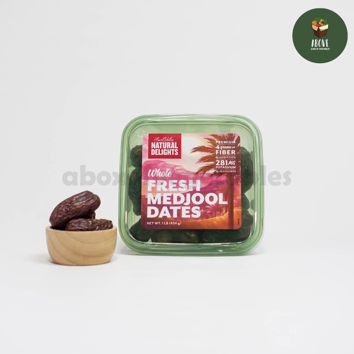 

Buah ABOVE Kurma Medjool Bard Valley USA - (1pack/454gr)