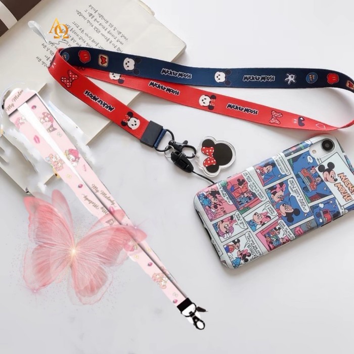 

Dijual Penjepit Tempat Kartu & Handphone Motif Kartun Cute Model Tali Diskon