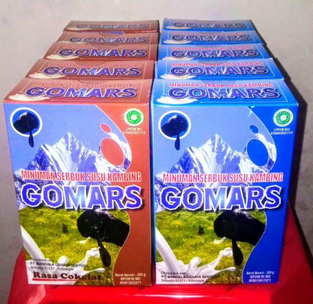 SUSU GOMARS 200gr Bonus Susu Ashliyah 1 sachet