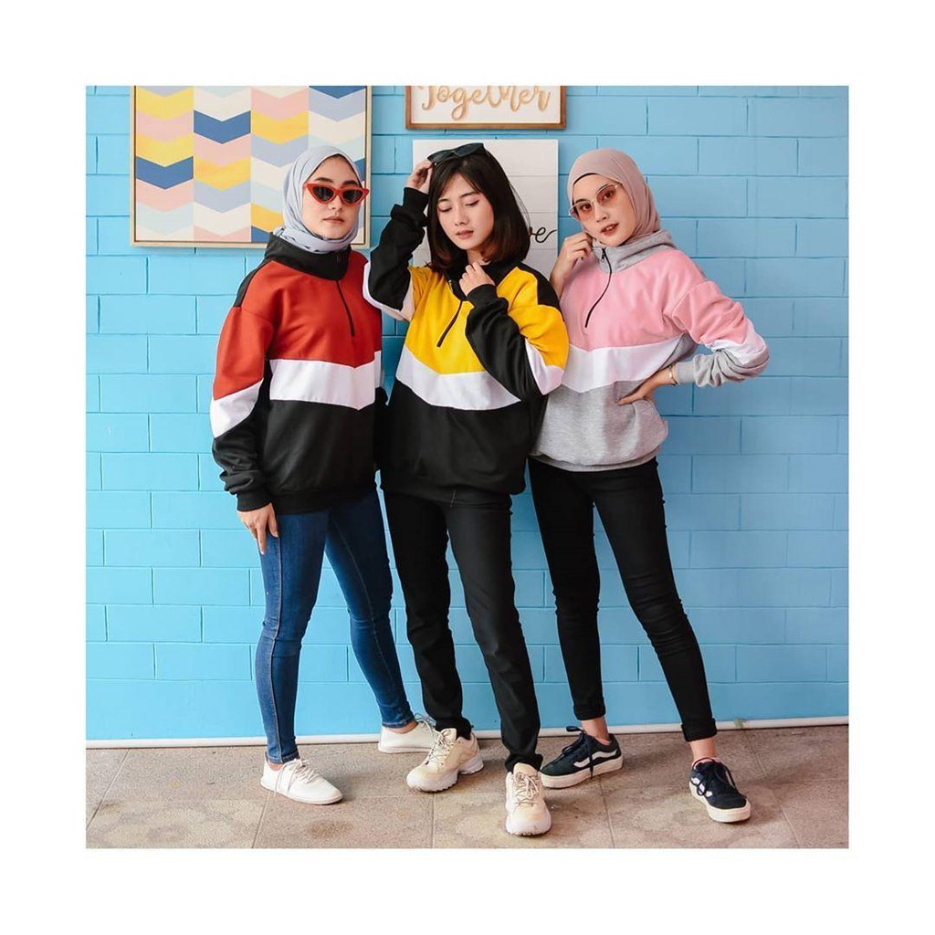 Aluena Combie Sweet l Jaket Wanita l Model baru