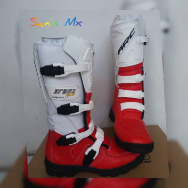 Sepatu cross ARC mx terbaru trail gasstrack adventure