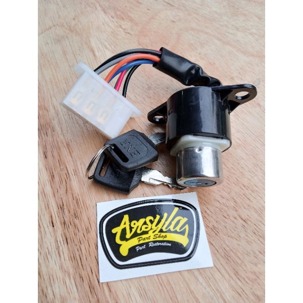 kunci kontak honda c70 kabel 7 best quality