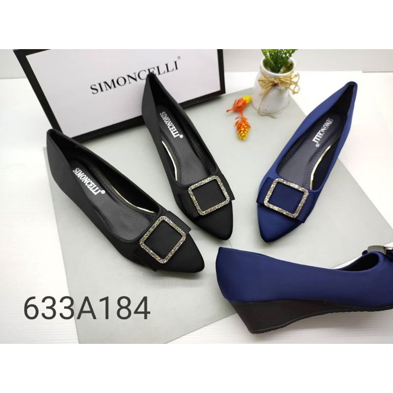 Sepatu wedges wanita import/ sepatu wedges murah/ sepatu tumit import wanita/ sepatu kerja