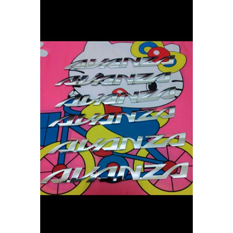 emblem tulisan Avanza