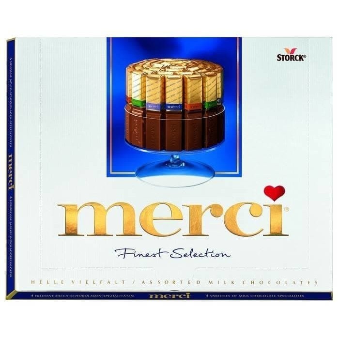 

Produk Terbaru - Promo!! Storck Merci Fine Assorted Chocolate-Coklat Import - Merci Biru