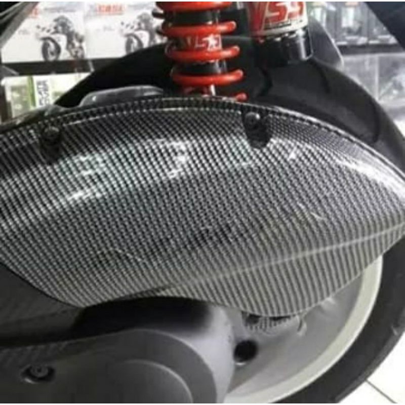 Cover Tutup Filter Carbon Yamaha Nmax 2015 - 2019