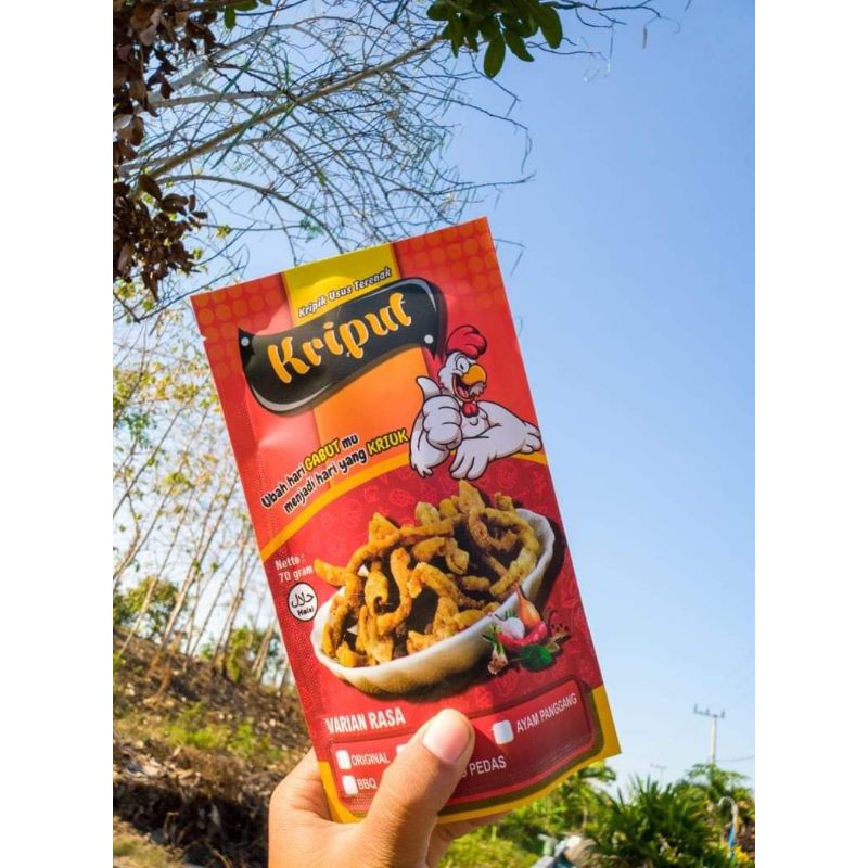 

Snack KRIPUT ( KERIPIK USUS TERENAK)