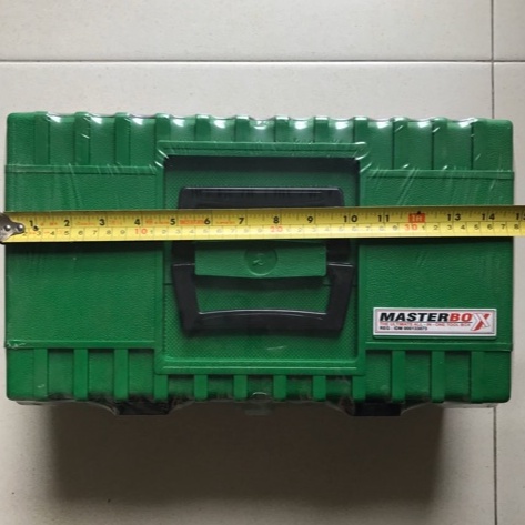 Tool Box MASTERBOX 15in Plastik / Tempat Pemyimpanan Alat Perkakas PVC 15in / Box Kunci 15’’