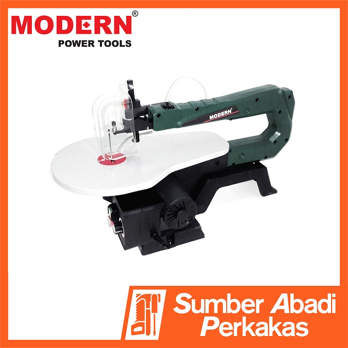 MODERN M-400A Mesin Scroll Saw 16 Inch Gergaji Triplek Ukir Jigsaw Duduk Jig Saw M-400 A M400A M400 