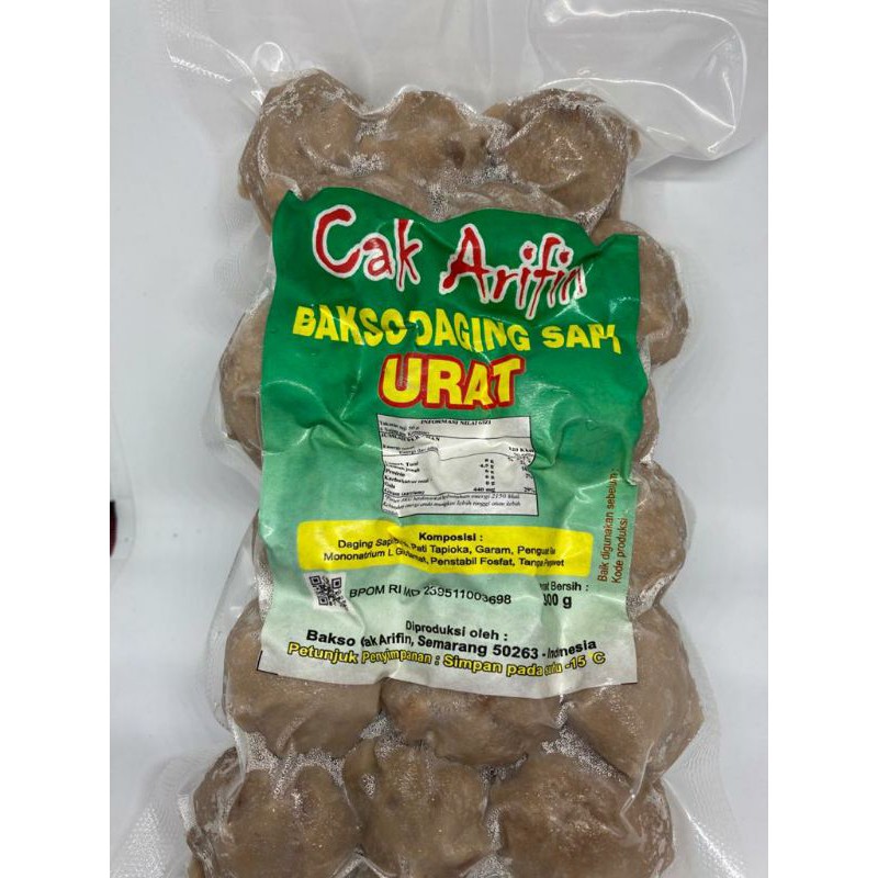 

Bakso Daging Sapi Cak Arifin